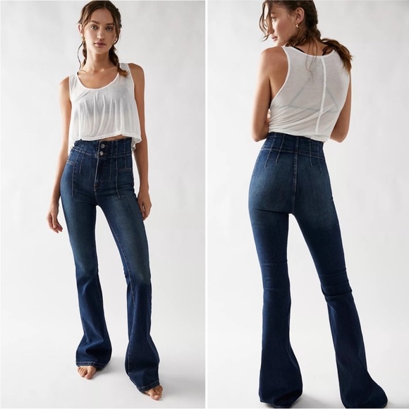 Free People Denim - Free People Jayde Flare Jeans